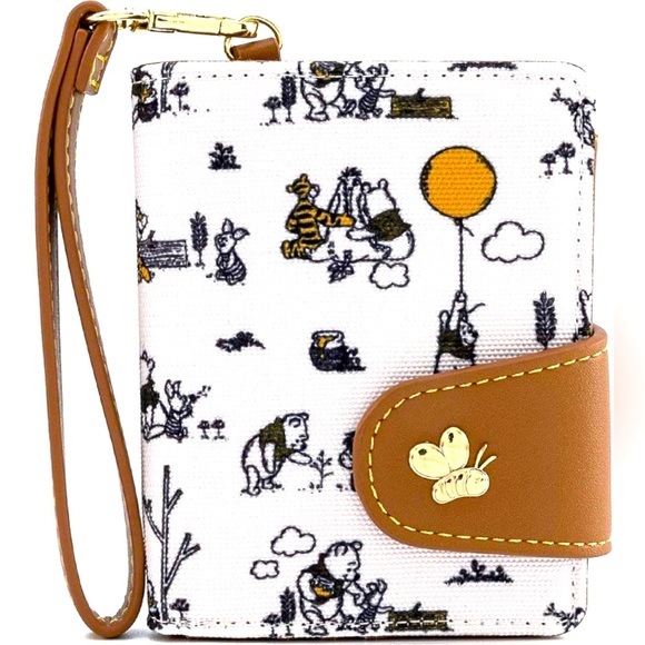 Disney Loungefly Winnie The Pool Wristlet Wallet - Picture 2 of 4